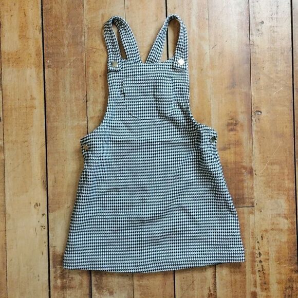Max Studio dress 3T jumper outfit  houndstooth black white neutral - Picture 4 of 9